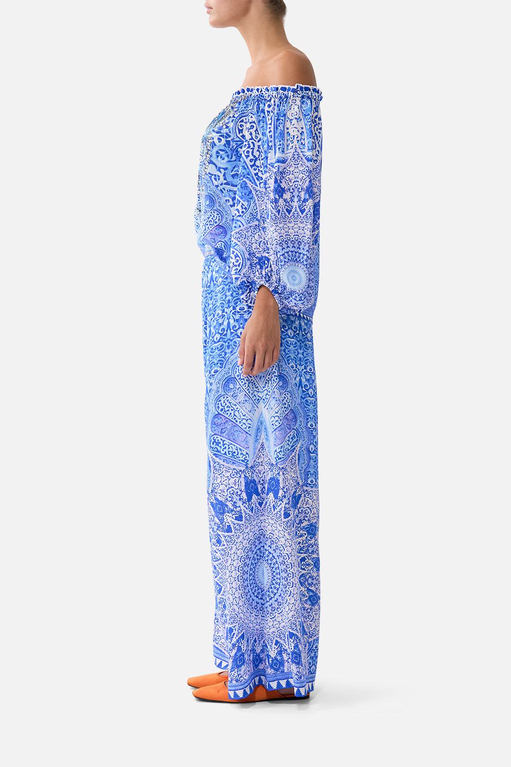 FRILL OFF SHOULDER TOP THE BOSPHOROUS