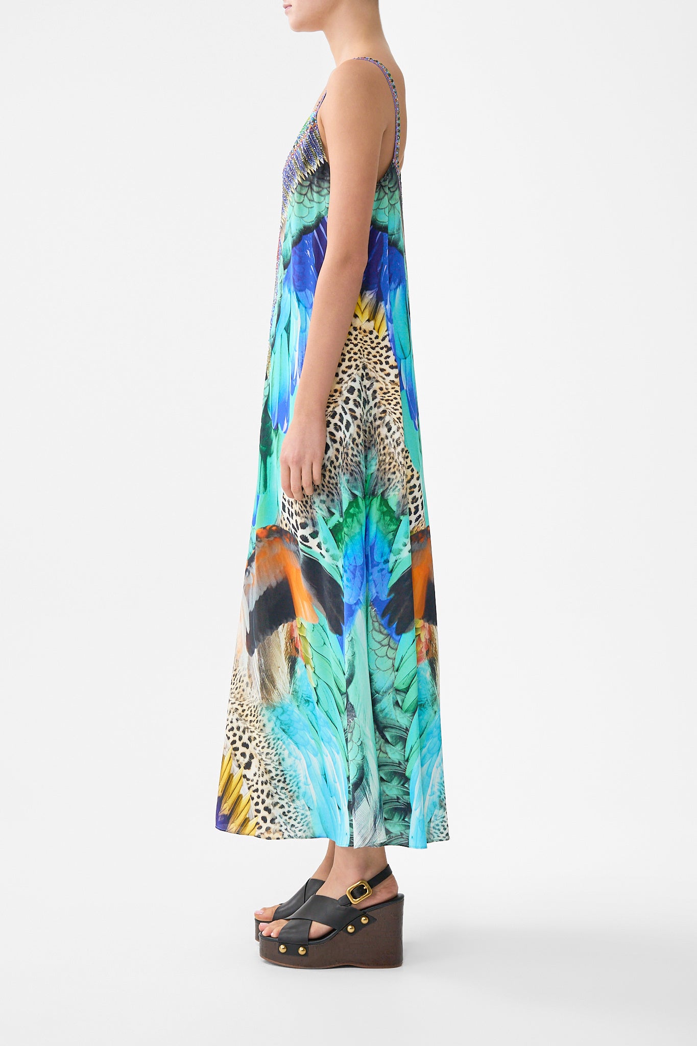 The CAMILLA LEGGINGS NOTES FROM THE BLUE ROOM in our  print.