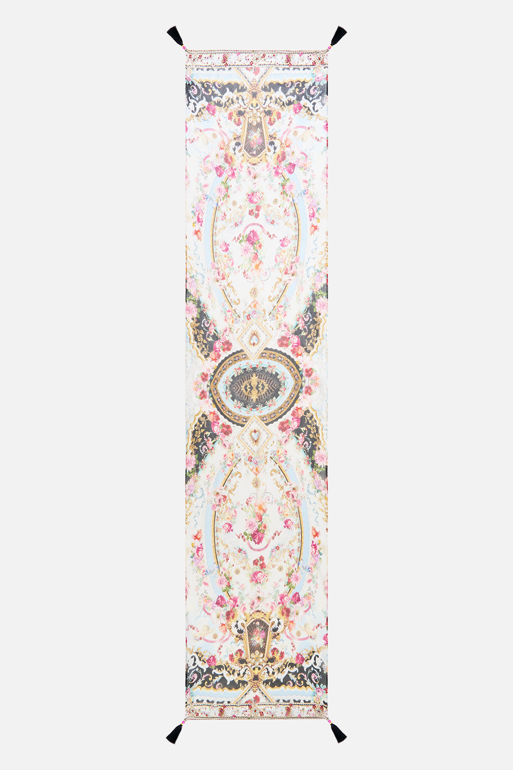 The CAMILLA T SHAPE LONG KAFTAN BARCELONA BEB√â in our BARCELONA BEBÉ print.