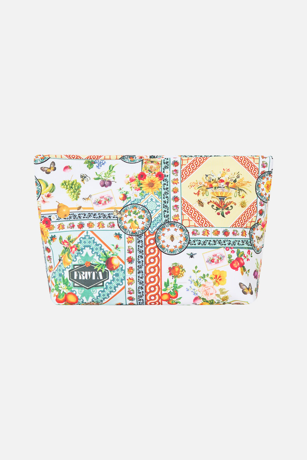 The CAMILLA SCARF CLUTCH ESPAÑA NIRVANA in our  print.