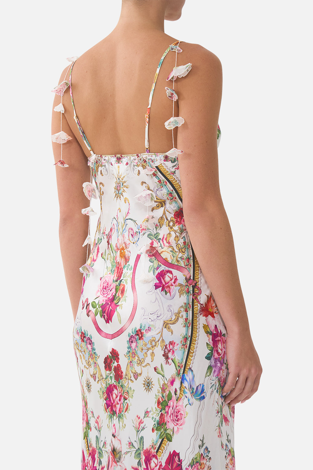 The CAMILLA JERSEY TANK DRESS A TASTE FOR LACE in our  print.