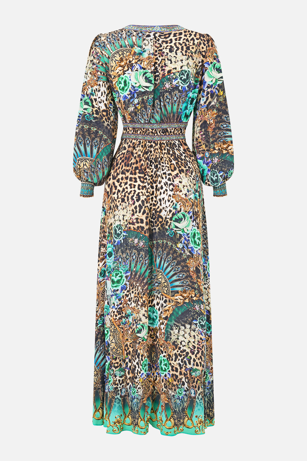 BUTTON DRESS WITH SHAPED WAISTBAND FLAMENCO EUPHORIA