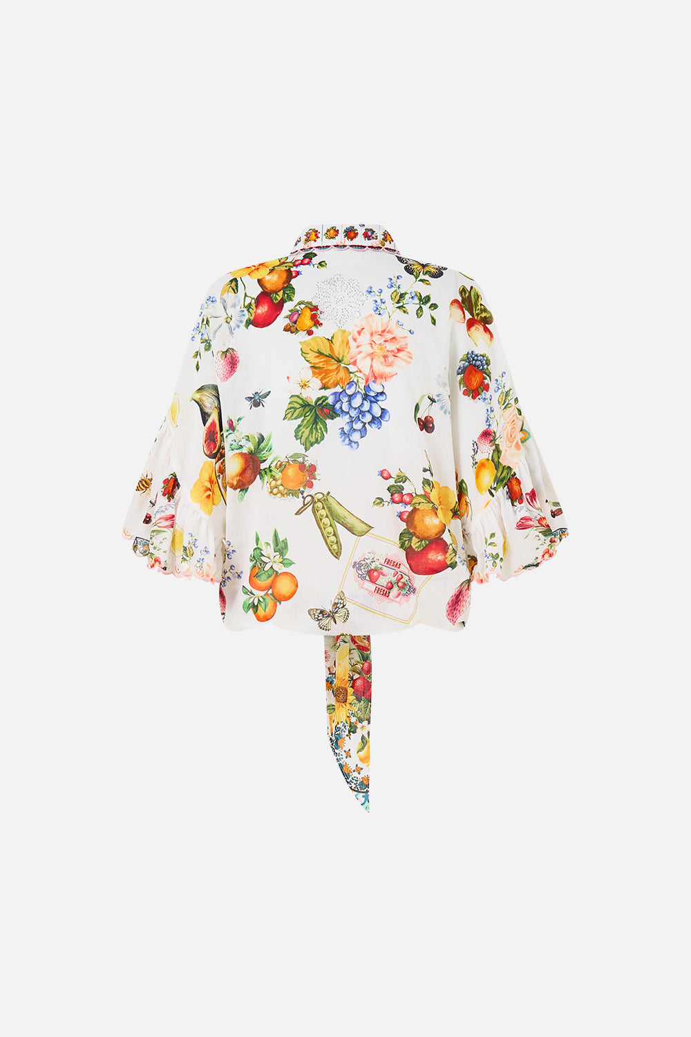 The CAMILLA FRONT PLEAT KAFTAN CHINOISERIE CHILD in our  print.
