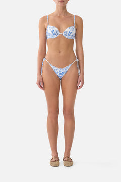 CONTINUOUS UNDERWIRE MOULDED CUP BIKINI TOP CERAMIC PANORAMIC