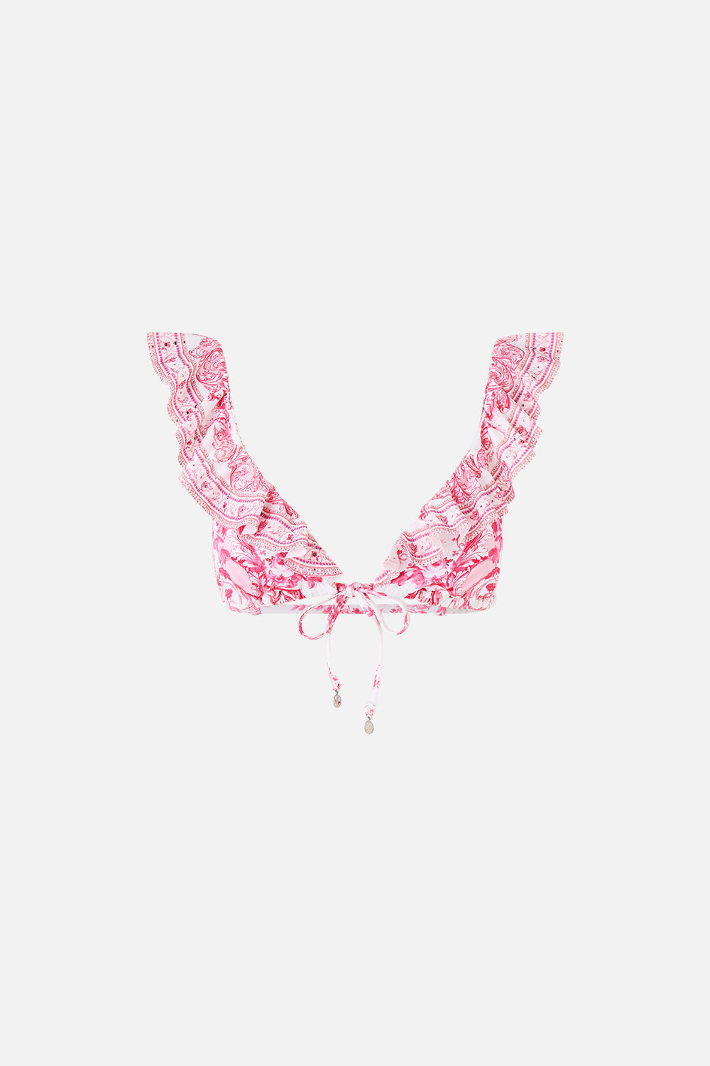 The CAMILLA MID LENGTH BOARDSHORT WITH ELASTIC WAIST ESPAÑA NIRVANA in our  print.