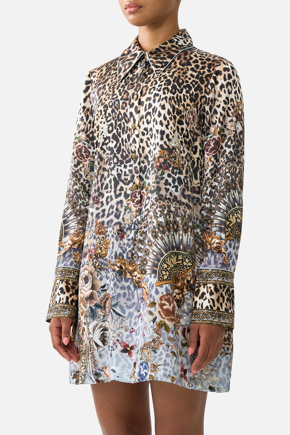 The CAMILLA SCOOP NECK ONE PIECE WITH CROSS BACK STRAPS THE CALL OF CATALONIA in our  print.