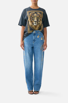 OVERSIZED BAND TEE TAURUS RISING