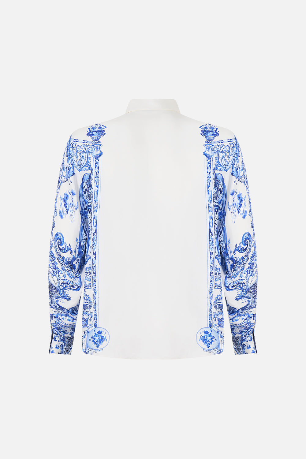 The CAMILLA ONE SHOULDER JERSEY CUT OUT DRESS FLAMENCO EUPHORIA in our FLAMENCO EUPHORIA print.