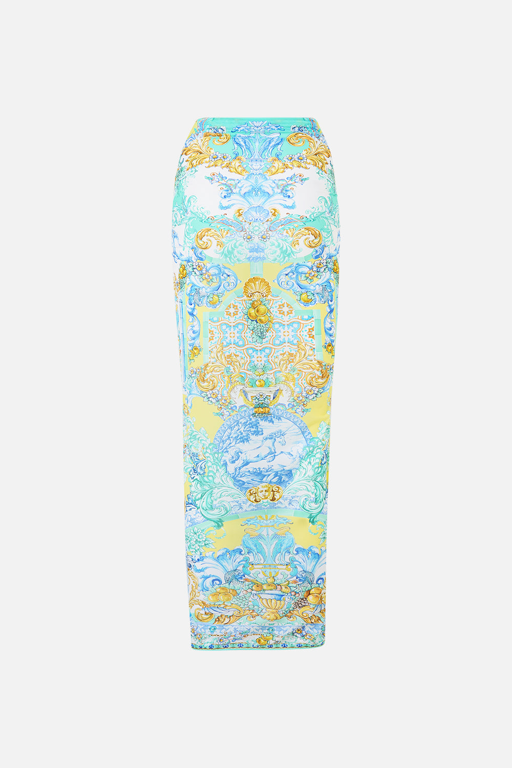 The CAMILLA LONG COAT WITH HOOD A BELOVED BOUDOIR in our  print.
