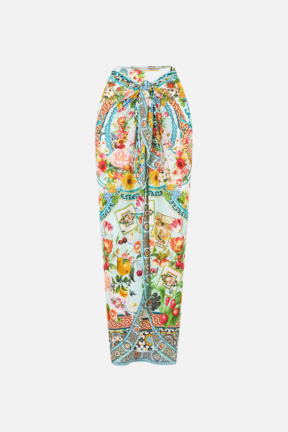 The CAMILLA BATWING SHIRT LEOTIGRA LAND in our  print.