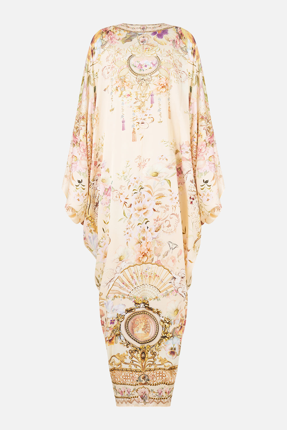 T SHAPE LONG KAFTAN ADORNED IN ARANJUEZ