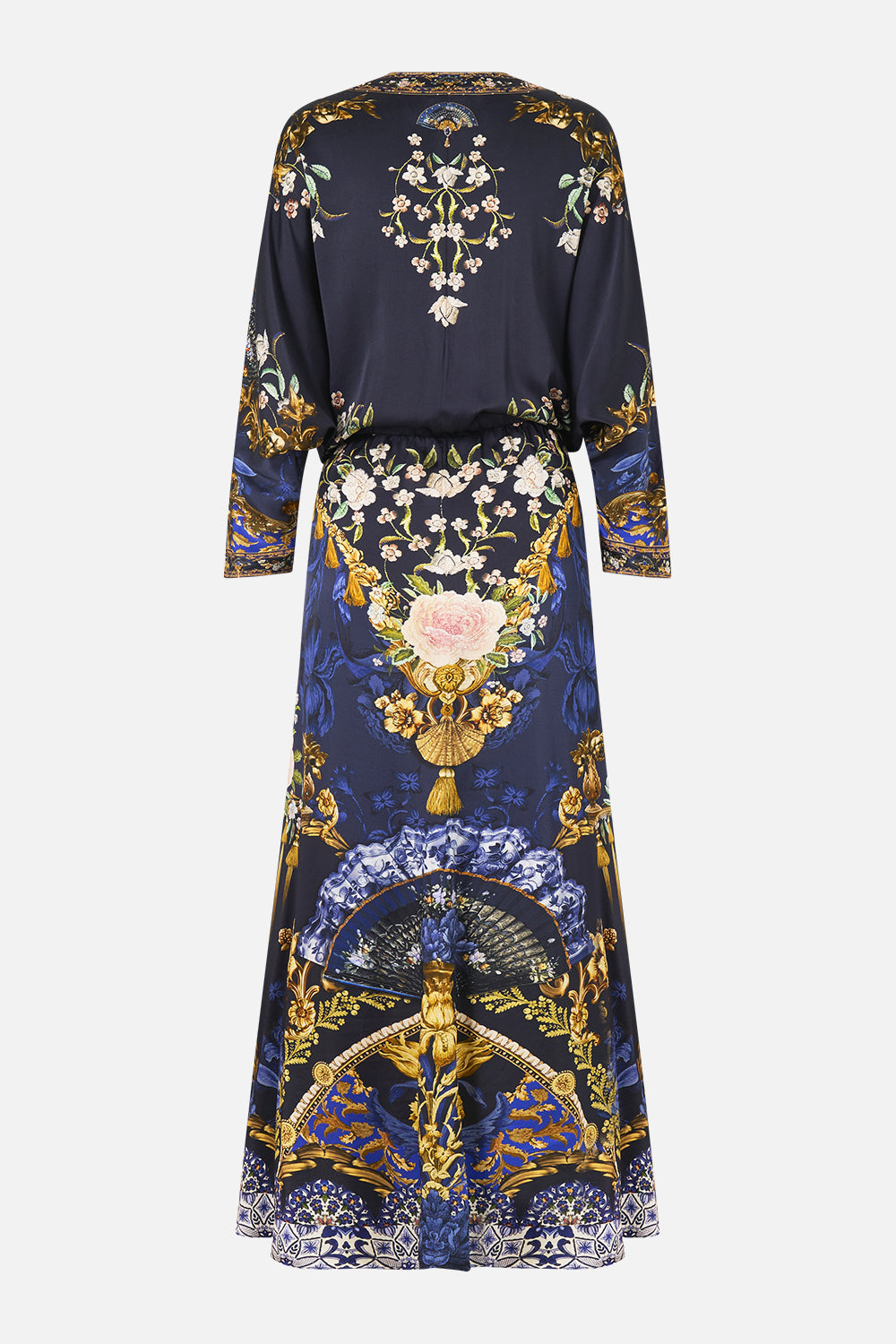 The CAMILLA OFF SHOULDER KAFTAN MEET ME IN MALLORCA in our  print.