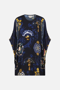 DRAPED SPLIT SLEEVE TOP NOTES FROM THE BLUE ROOM