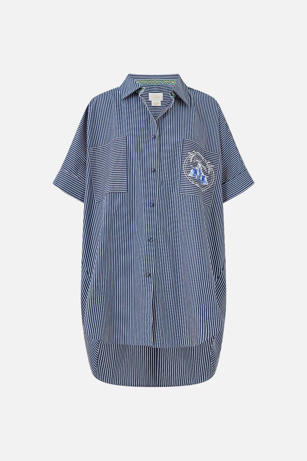 The CAMILLA SLIM FIT ROUND NECK T-SHIRT OLÉ OLÉ in our  print.