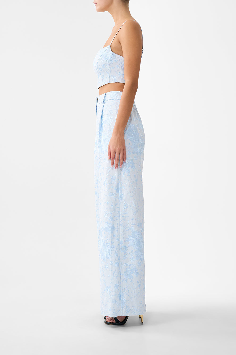 The CAMILLA SHIRT TUNIC WITH POCKETS BALEARIC BEBÉ in our  print.