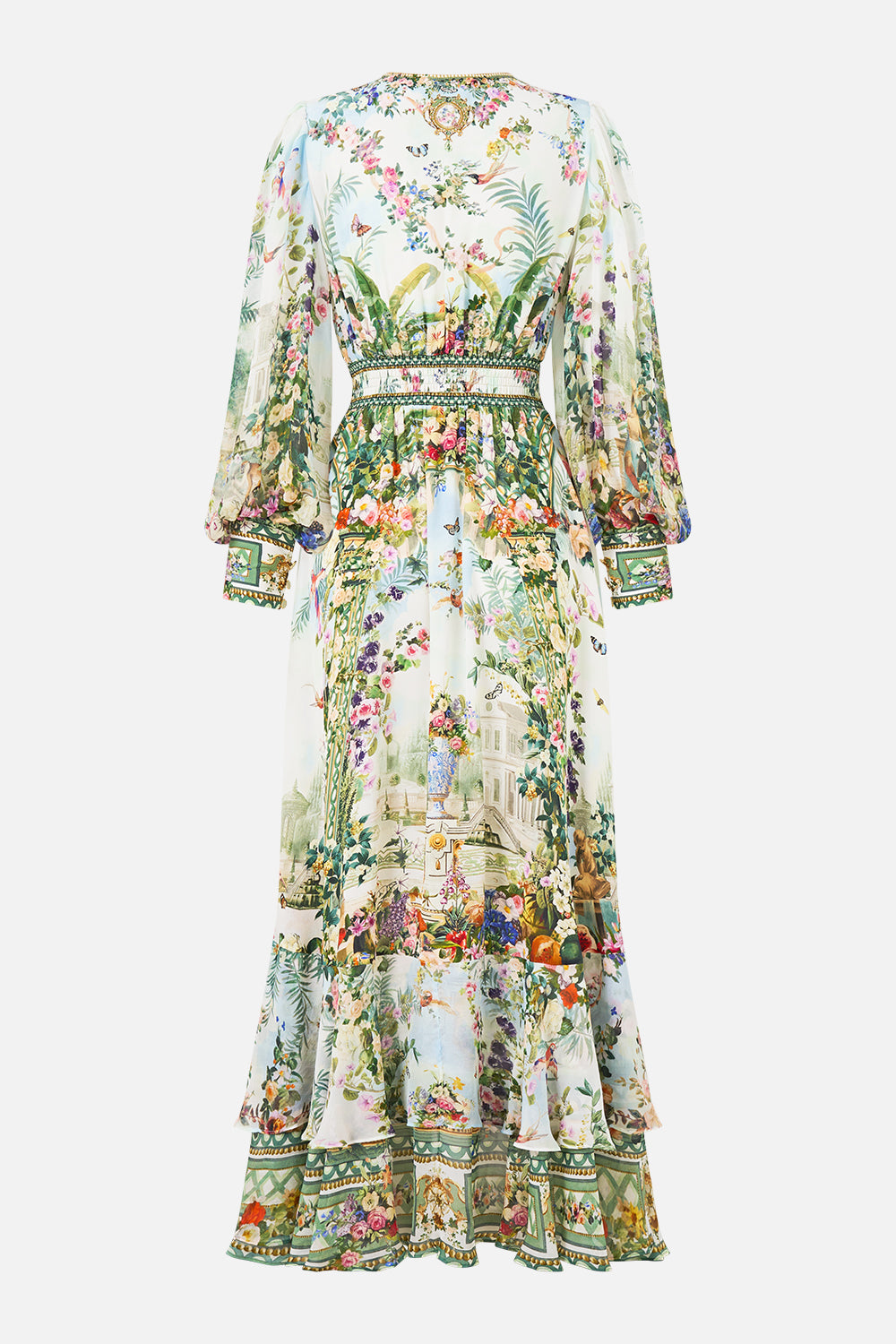The CAMILLA LONG BUTTON FRONT DRESS ART FOR THE EMPRESS