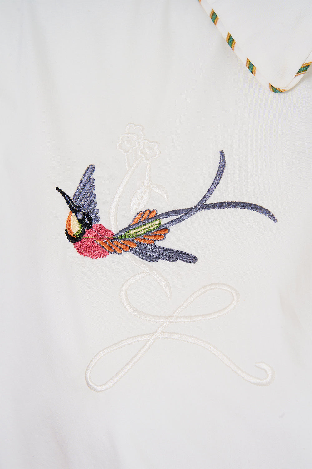 The CAMILLA FRONT WRAP SHIRT ART FOR THE EMPRESS