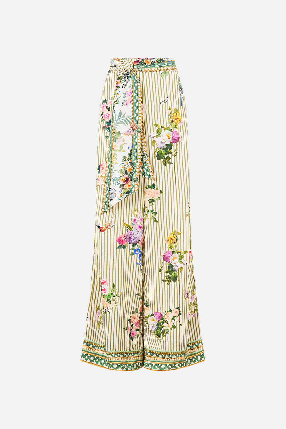 ÉCHARPE CEINTURE PANTALON LARGE ART POUR L'IMPÉRATRICE