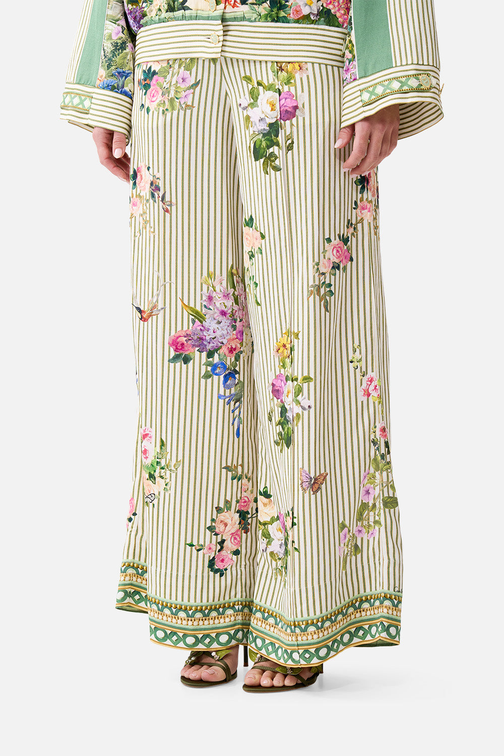 ÉCHARPE CEINTURE PANTALON LARGE ART POUR L'IMPÉRATRICE
