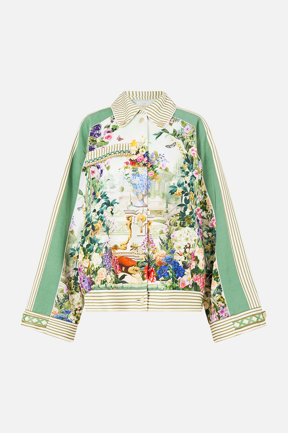 VESTE COURTE BOUTONNÉE AVEC DÉTAILS DE POCHES ART POUR L'IMPERATRICE