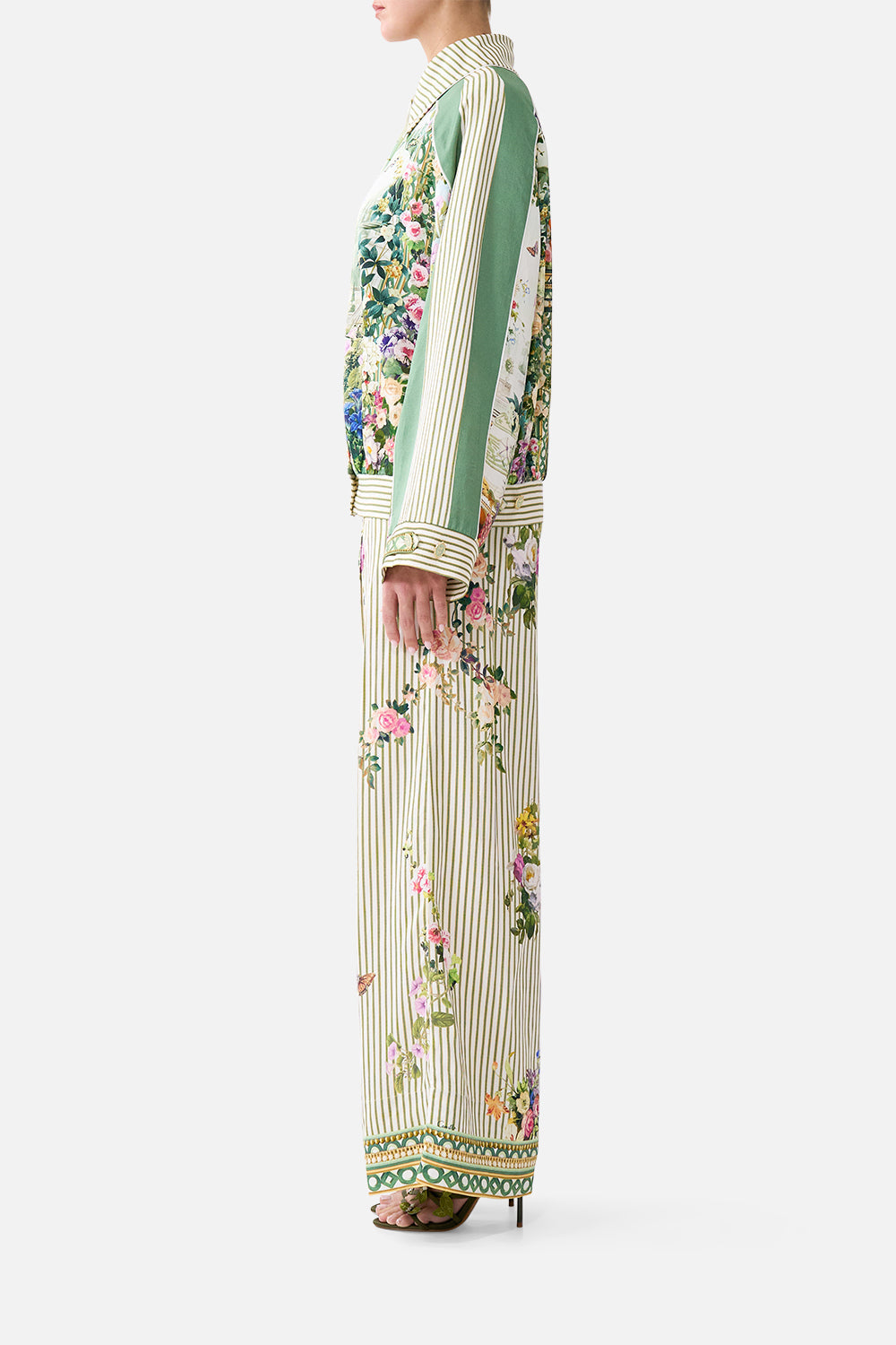 VESTE COURTE BOUTONNÉE AVEC DÉTAILS DE POCHES ART POUR L'IMPERATRICE
