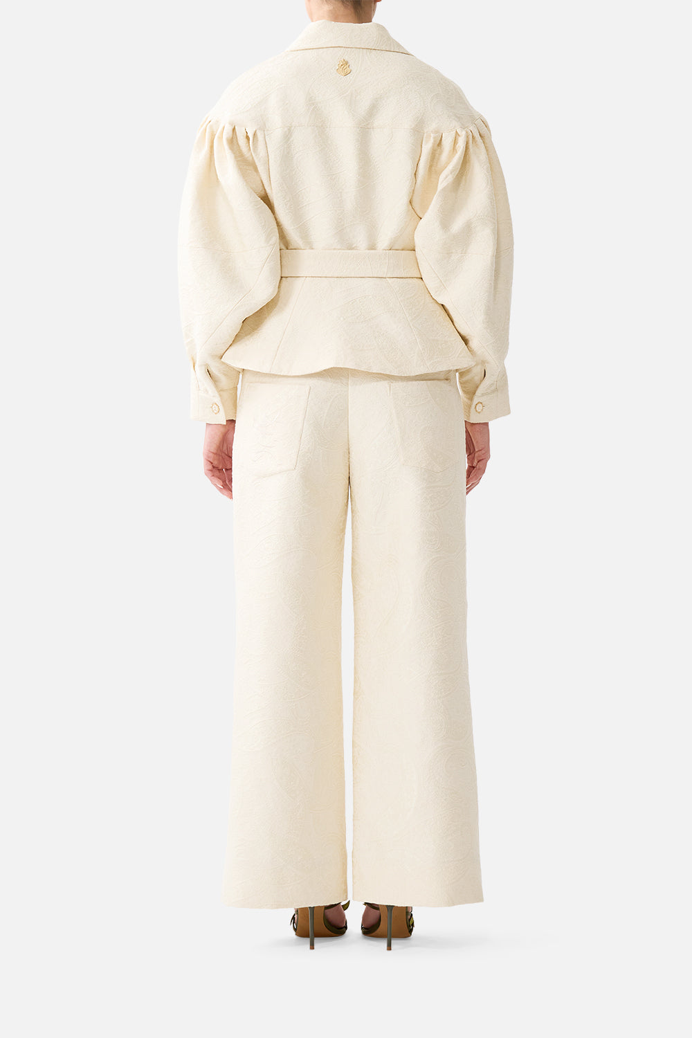 COLLARED JACKET WITH BELT MIDSUMMER MASTERPIECE