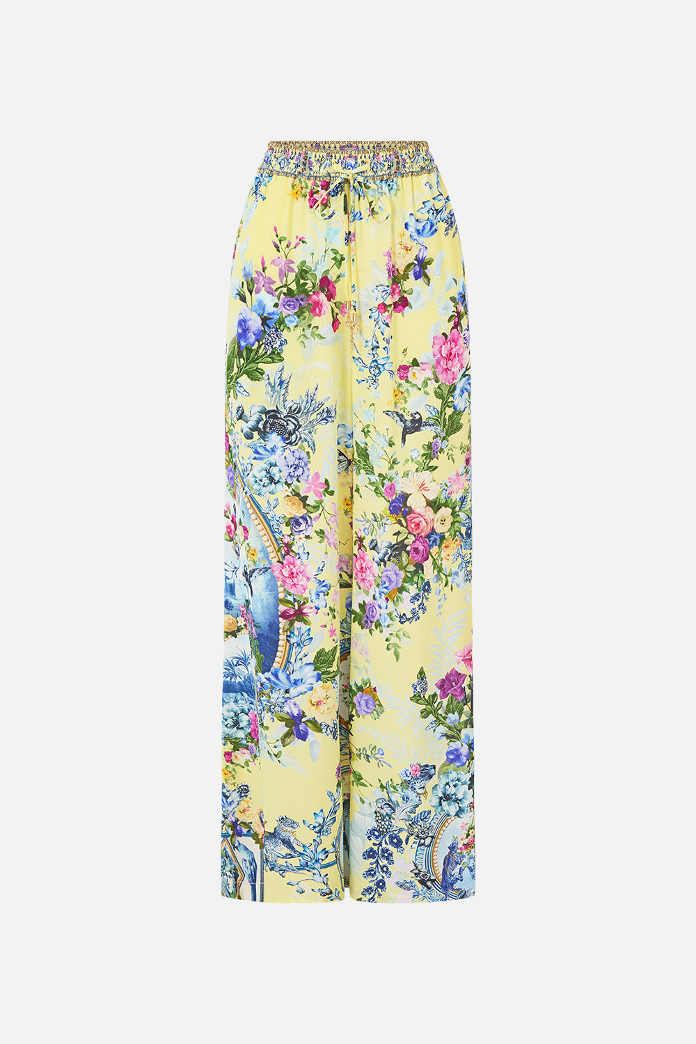 The CAMILLA Lounge Pant Chinoiserie Child in our Chinoiserie Child print.