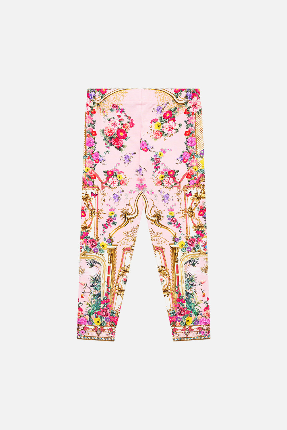 KIDS LEGGINGS W ELASTIC WAIST SHE’S NO WALLFLOWER