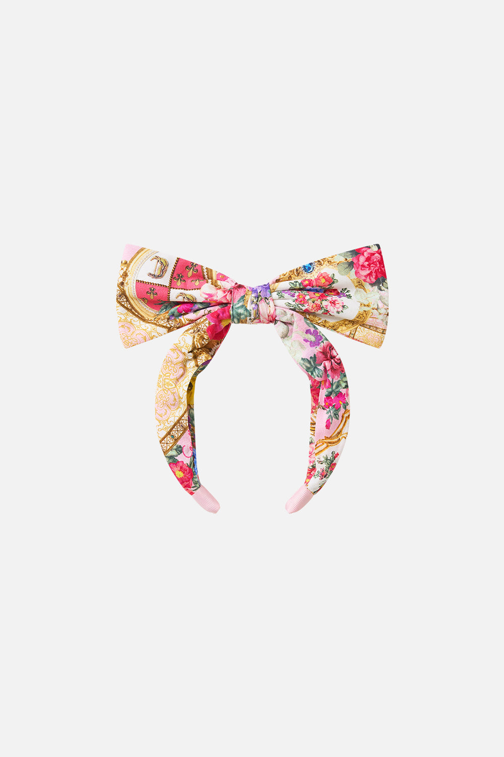 KIDS HEADBAND W LARGE BOW SHE’S NO WALLFLOWER