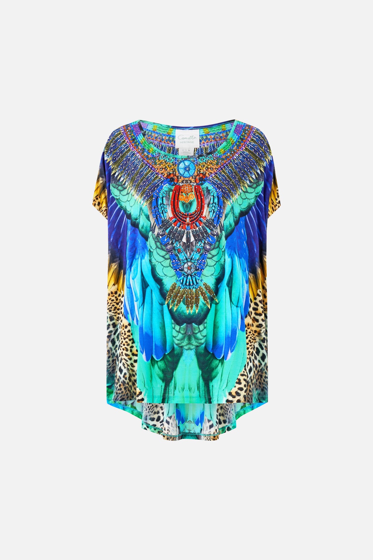 LOOSE FIT TEE JUNGLE FLIGHT