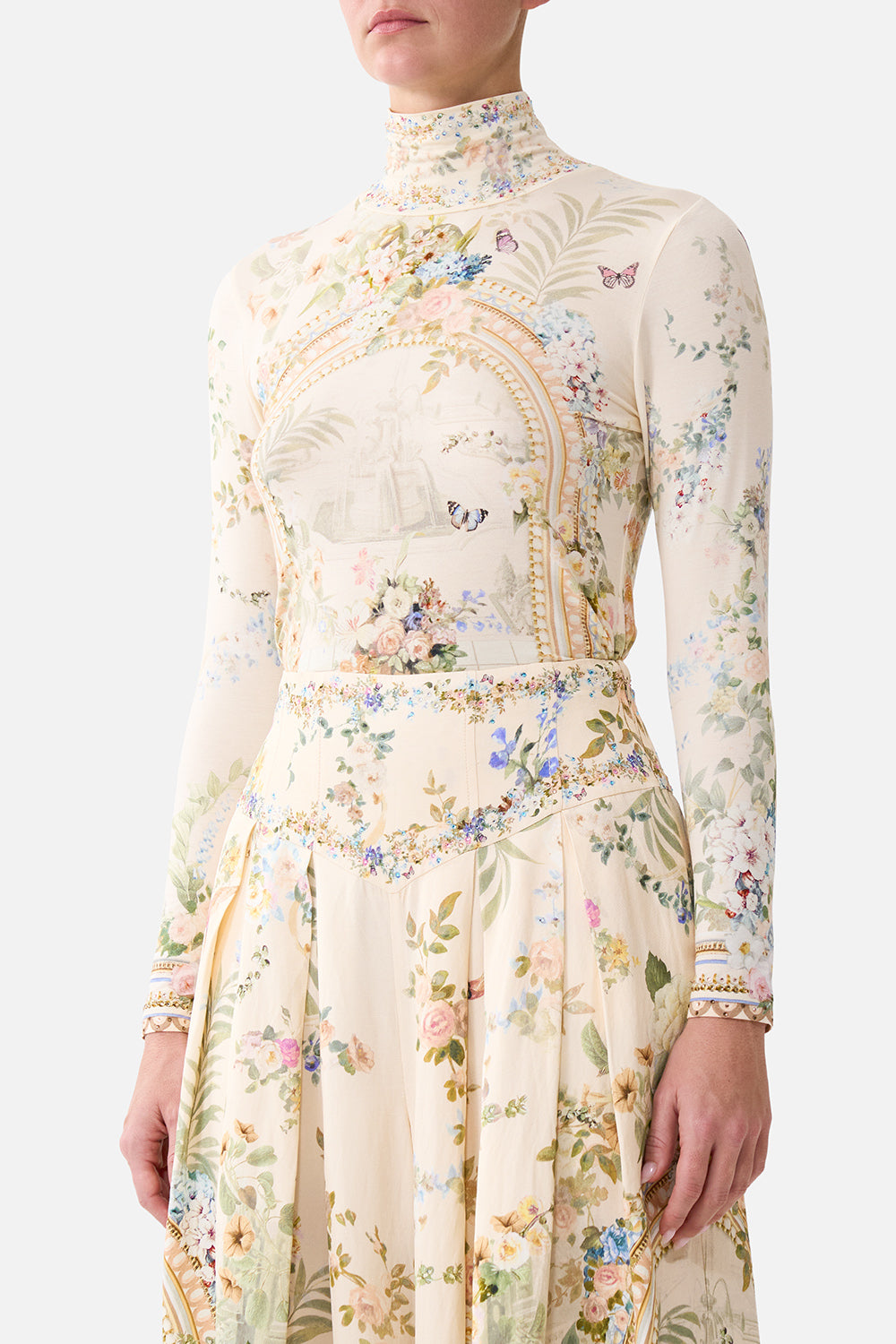 The CAMILLA JERSEY TURTLENECK MIDSUMMER MASTERPIECE