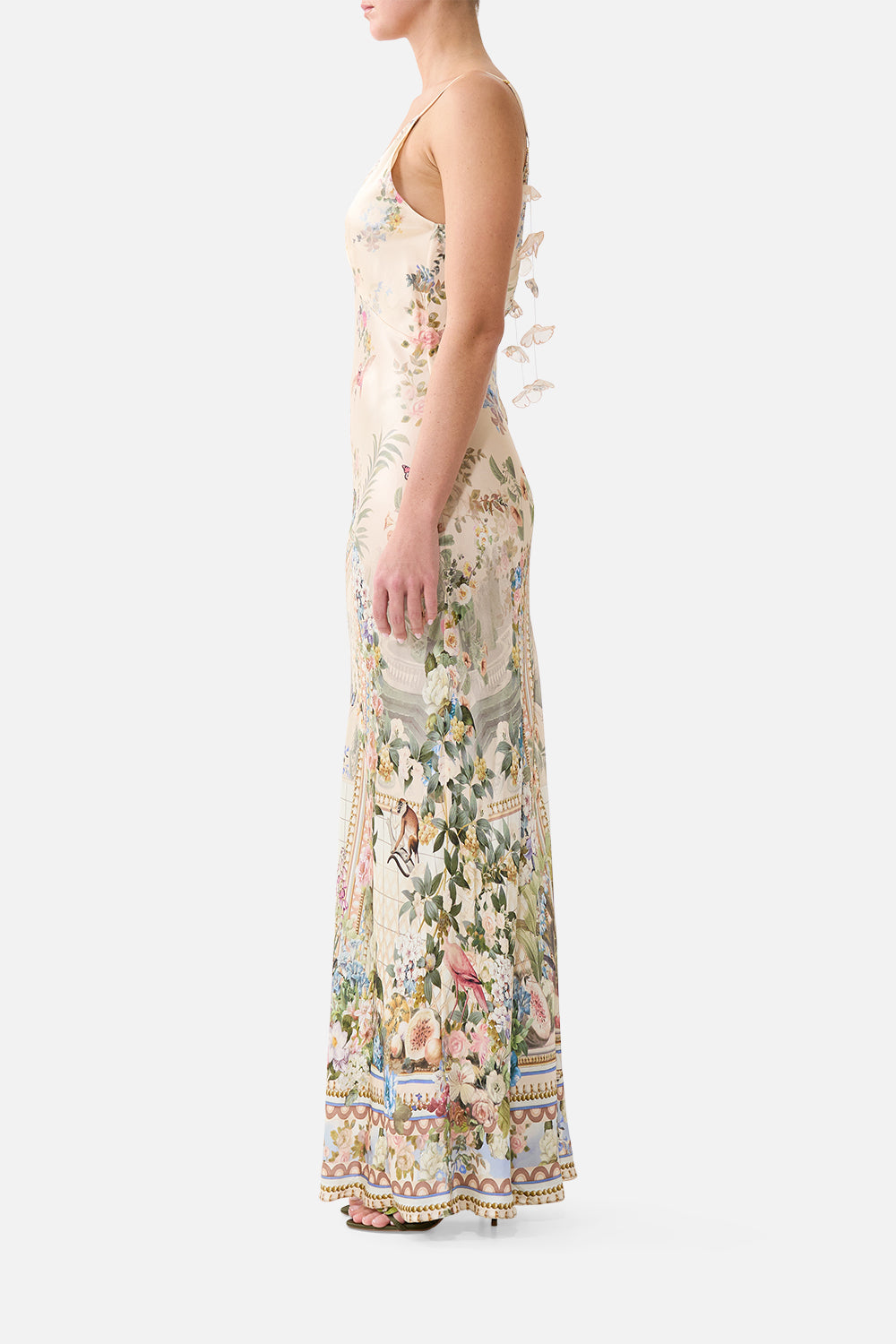 ROBE LONGUE BIAIS COL V MIDSUMMER MASTERPIECE