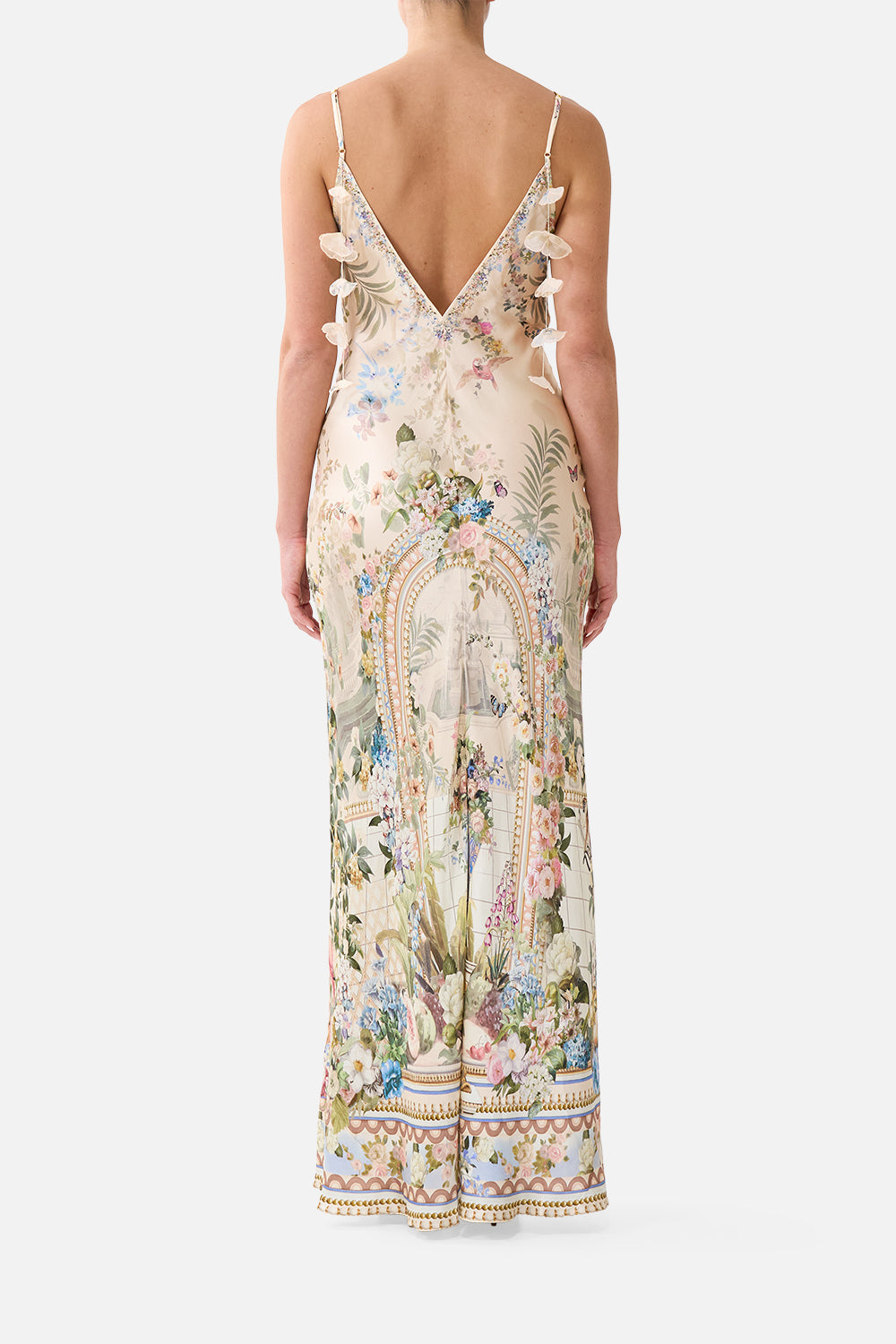 ROBE LONGUE BIAIS COL V MIDSUMMER MASTERPIECE