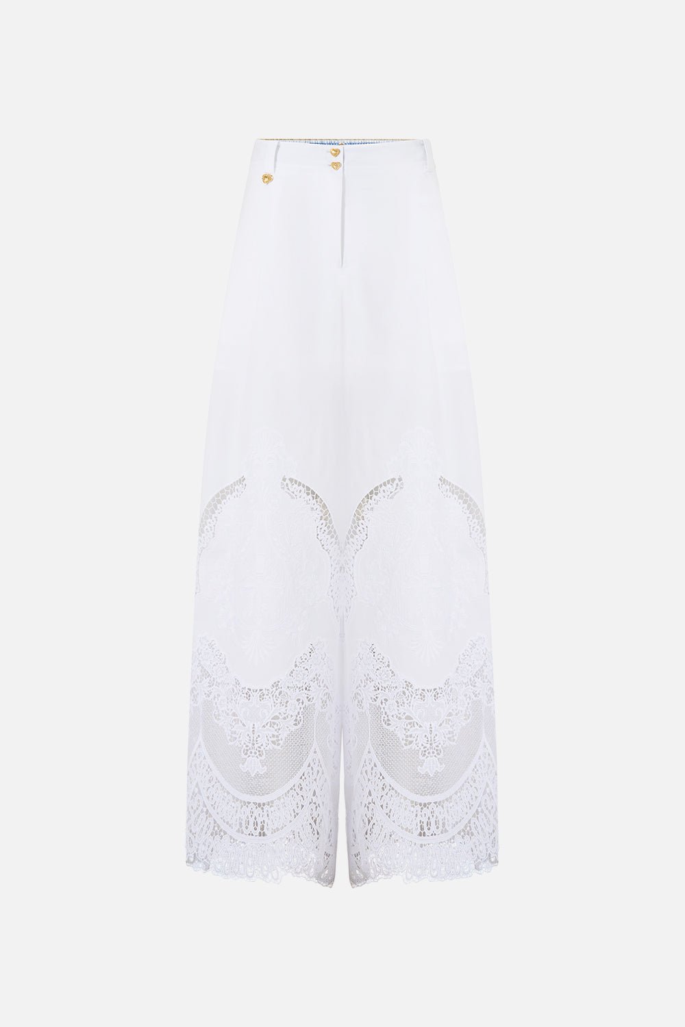 WIDE LEG WAISTED PANT DANDELION SKIES