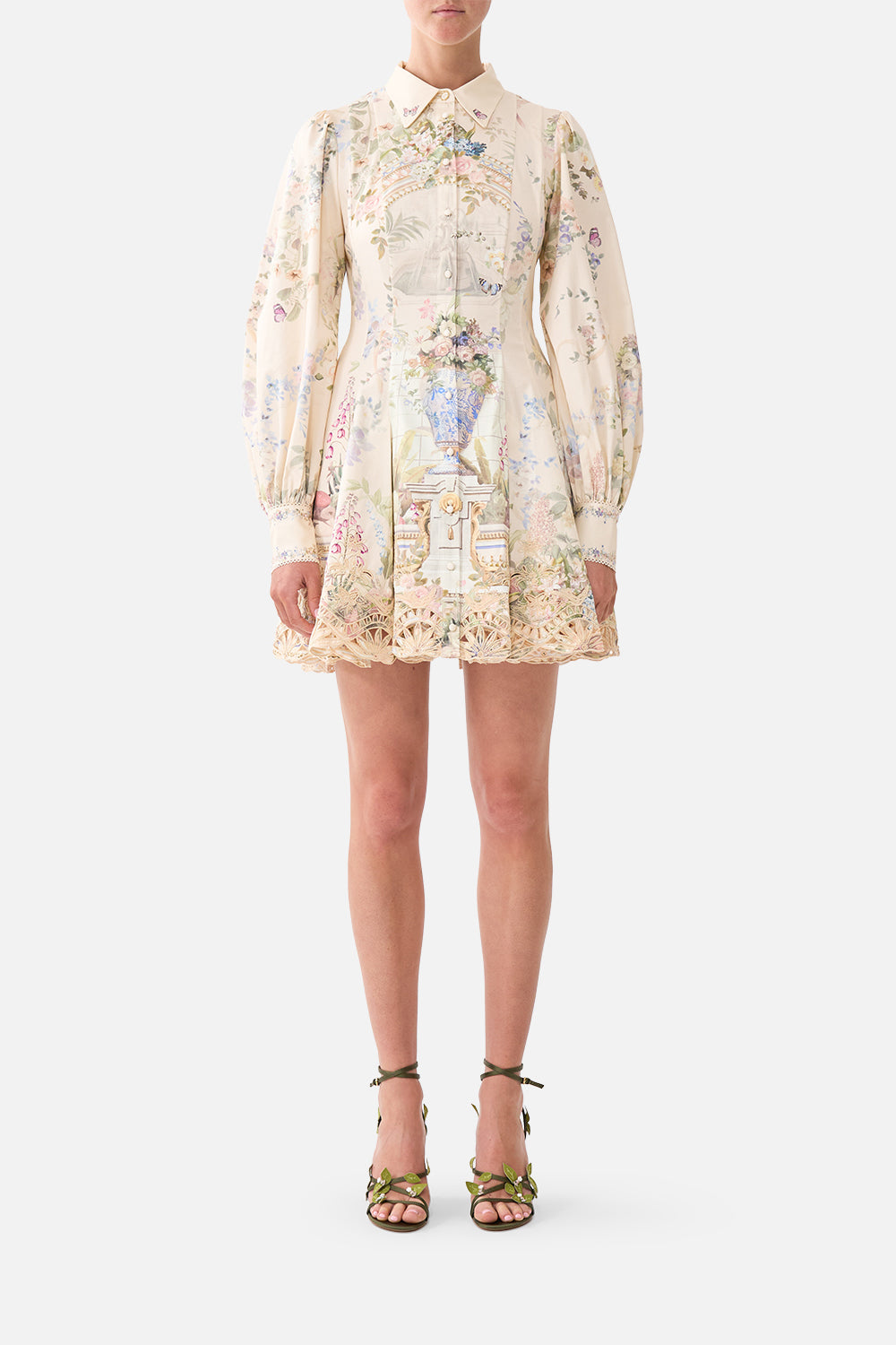 The CAMILLA SHORT BUTTON FRONT SHIRT DRESS MIDSUMMER MASTERPIECEMIDSUMMER MASTERPIECE