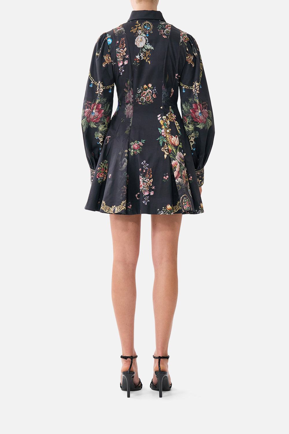 The CAMILLA KIDS RUCHED TIE SIDE LONG SLEEVE PADDLE SUIT THE PORCELAIN PARLOUR in our  print.