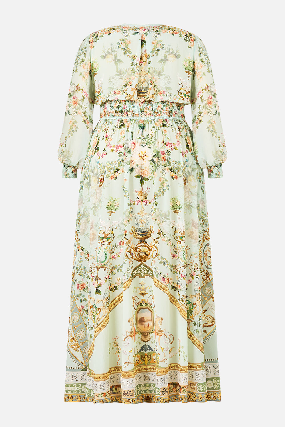 ROBE BOUTONNÉE AVEC TAILLE AJUSTÉE WILDFLOWER WUNDERLAND