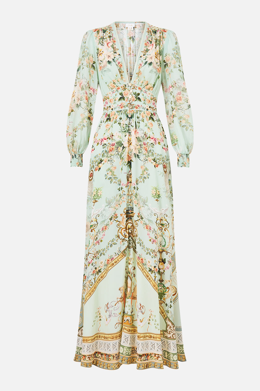 ROBE BOUTONNÉE AVEC TAILLE AJUSTÉE WILDFLOWER WUNDERLAND
