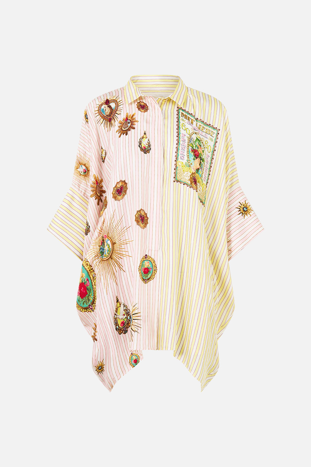 CHEMISE CHAUVE-SOURIS PRIÈRES PEINTES
