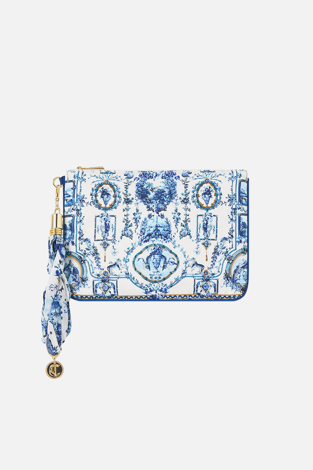 The CAMILLA SCARF CLUTCH THE PORCELAIN PARLOURTHE PORCELAIN PARLOUR