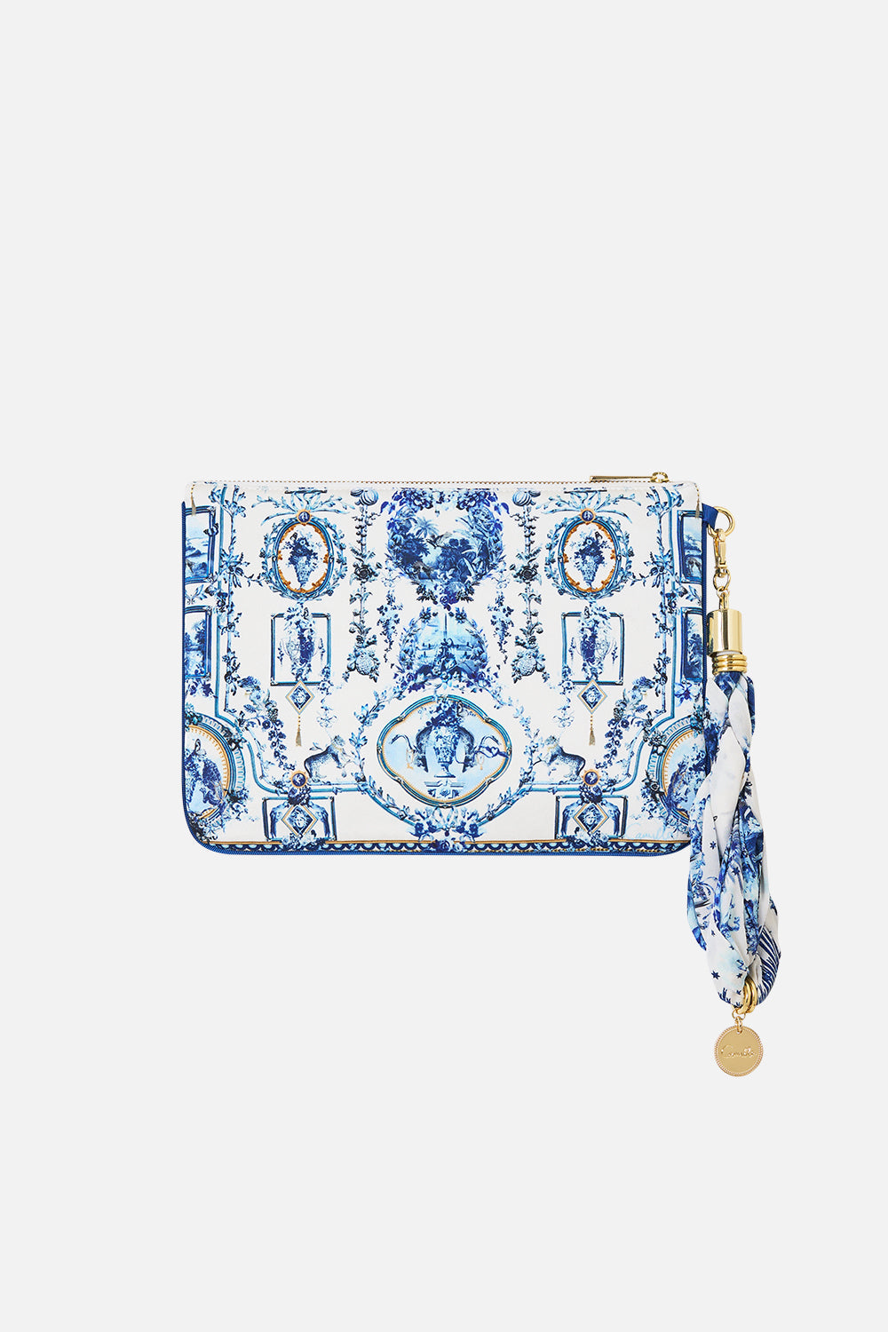 The CAMILLA SCARF CLUTCH THE PORCELAIN PARLOUR