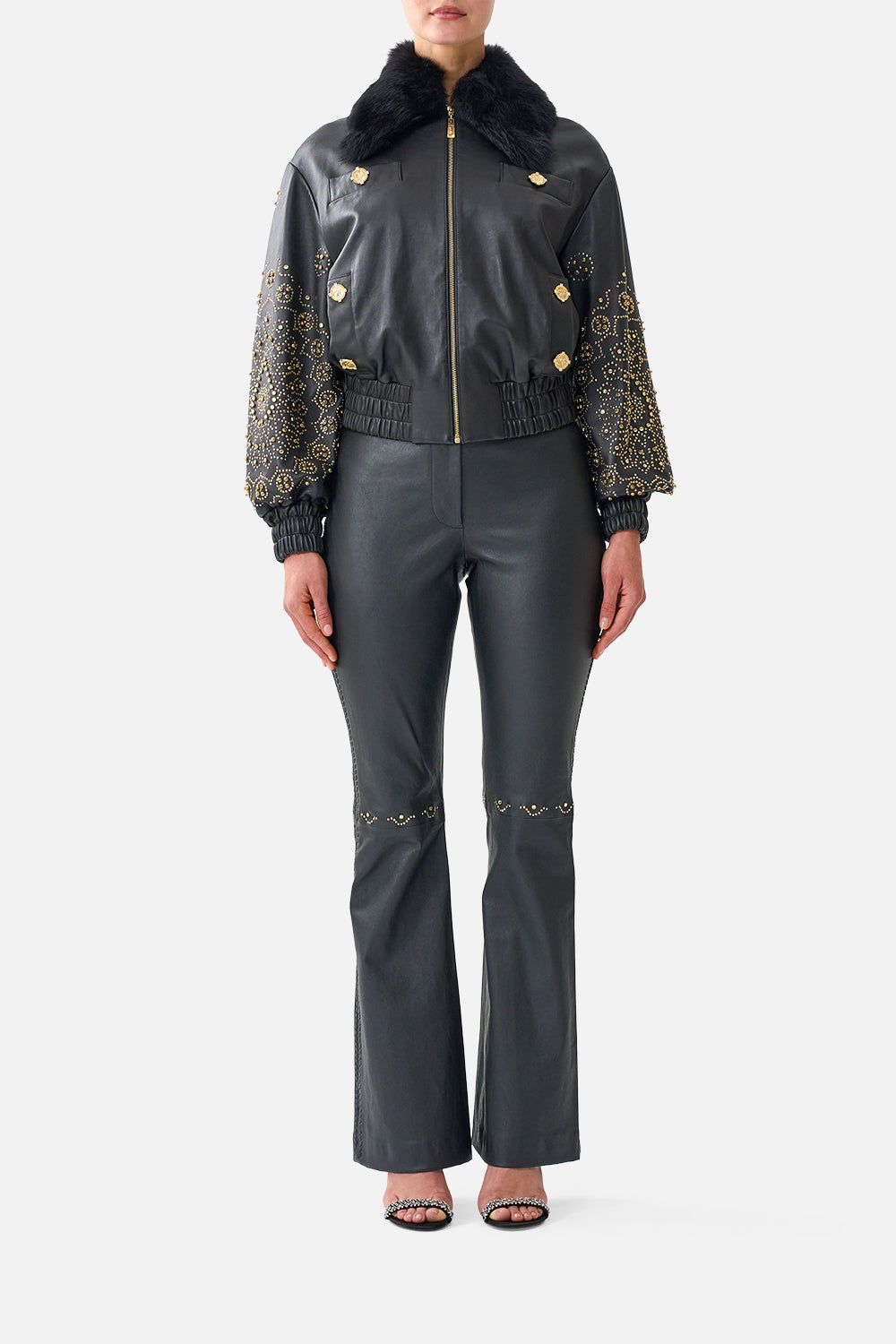 PANTALON SUR MESURE EN CUIR THE SECESSION SESSIONS