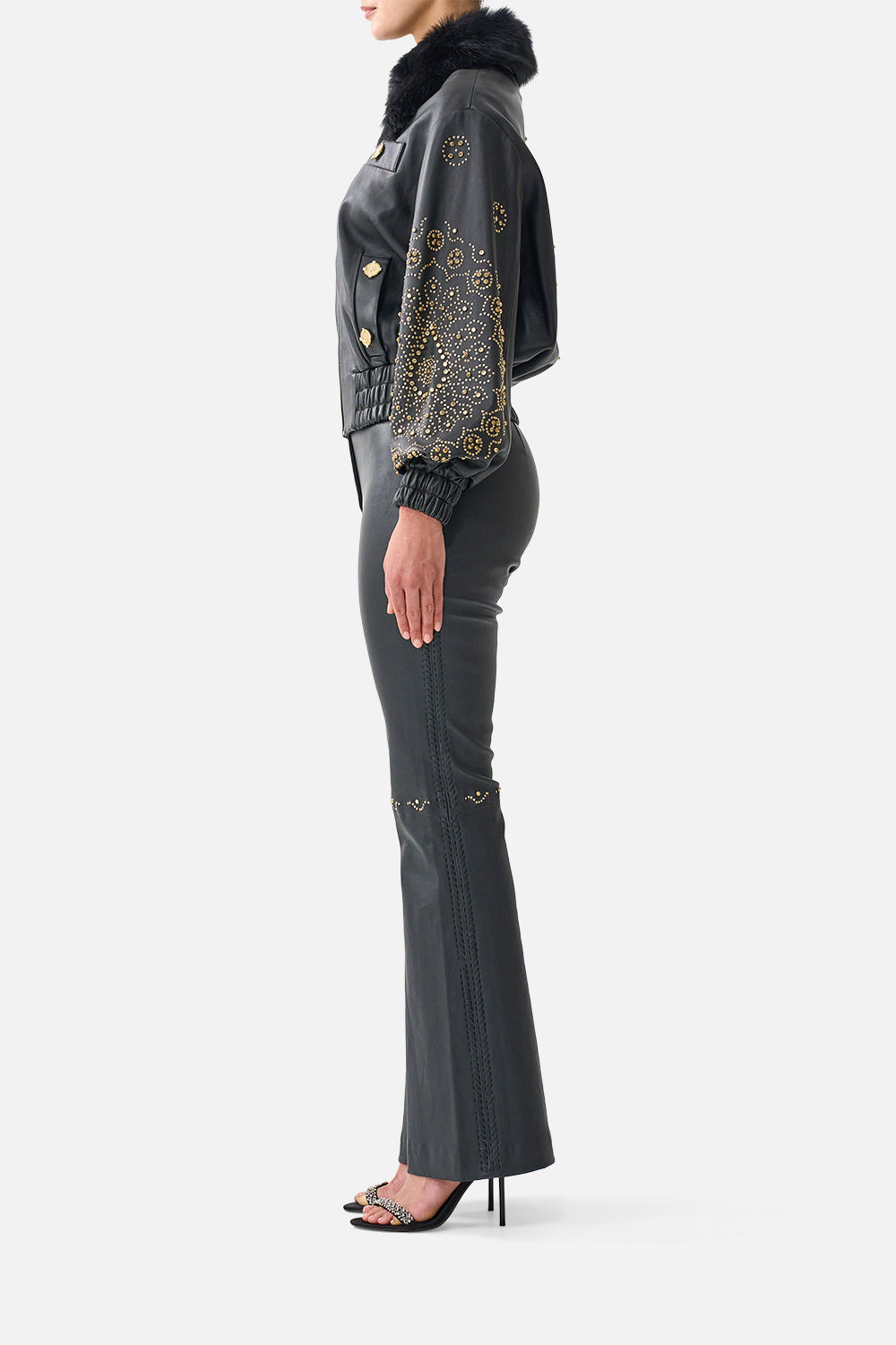 PANTALON SUR MESURE EN CUIR THE SECESSION SESSIONS