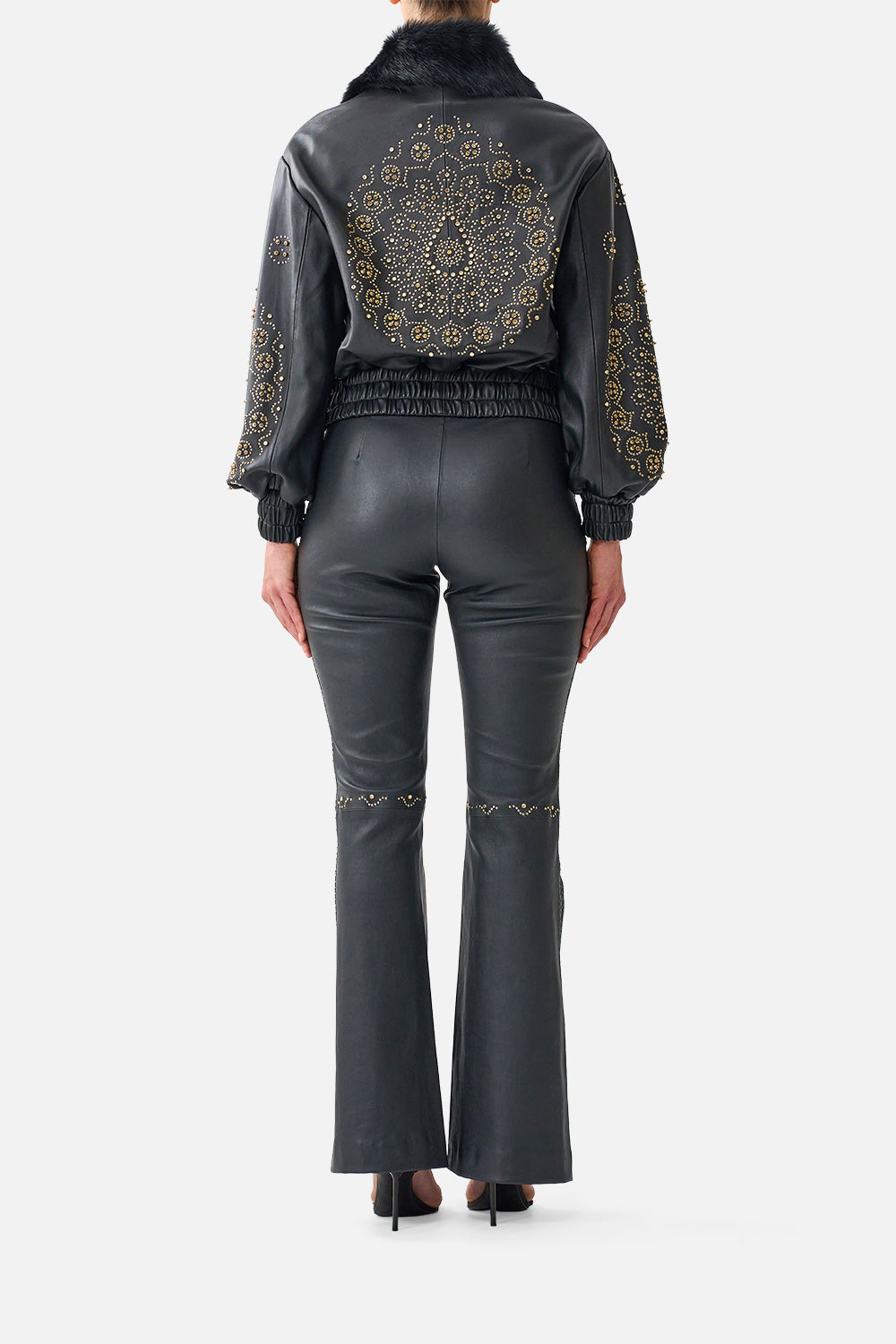PANTALON SUR MESURE EN CUIR THE SECESSION SESSIONS