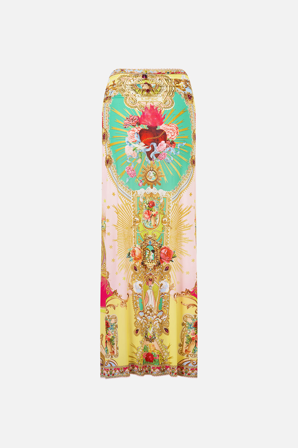 The CAMILLA MULTI WEAR LONG SARONG PAINTED PRAYERS