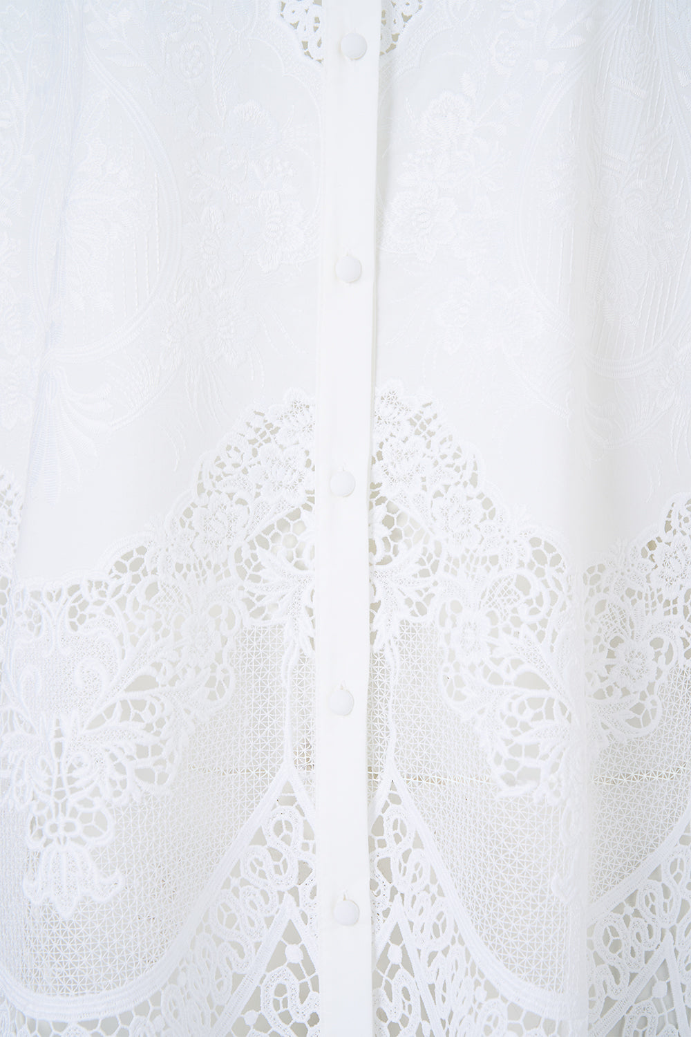 SIDE SPLIT SHIRT DANDELION SKIES