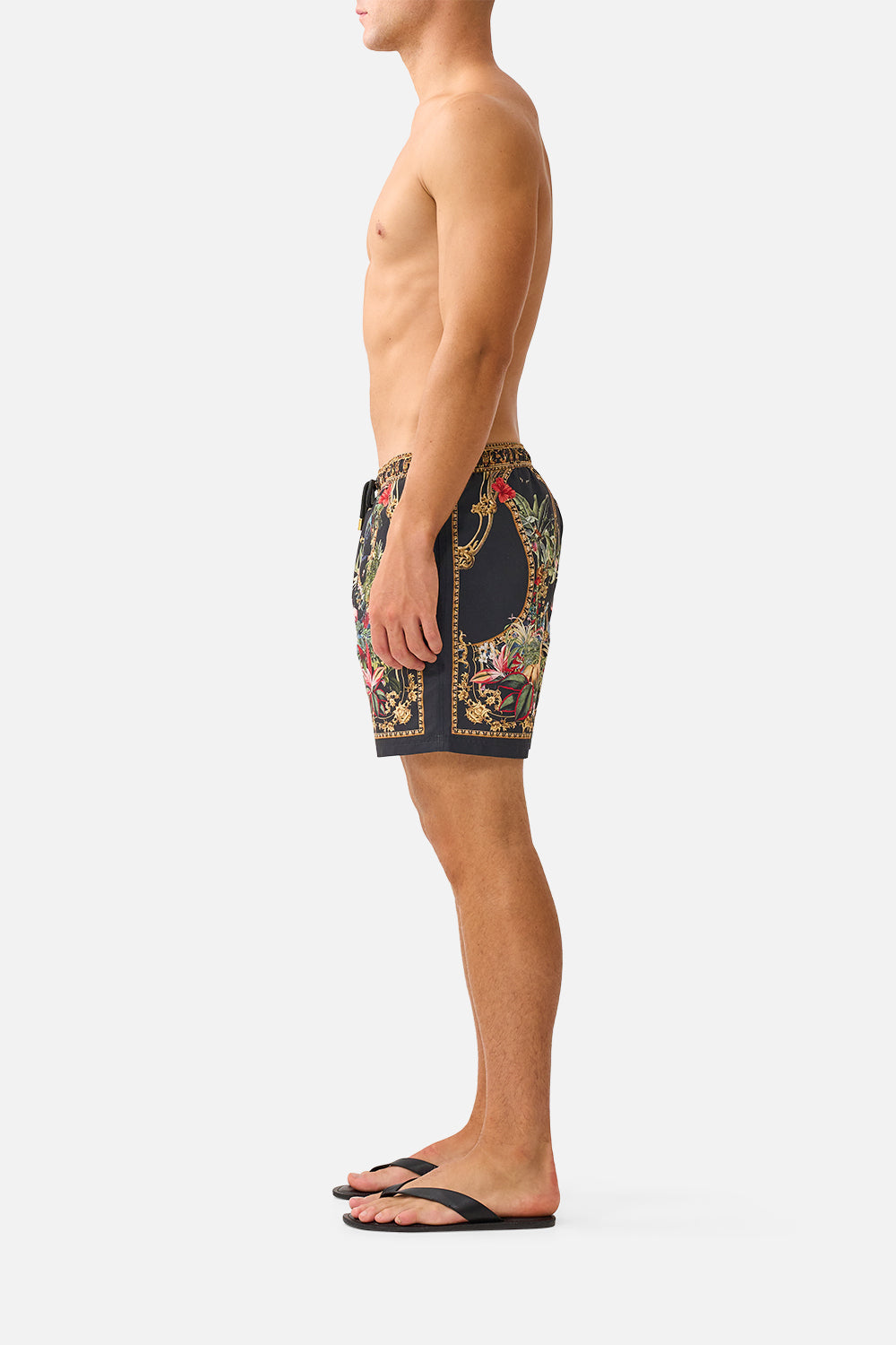 SHORT DE BAIN MI-LONG À TAILLE ÉLASTIQUE PALACE ZOOLOGY
