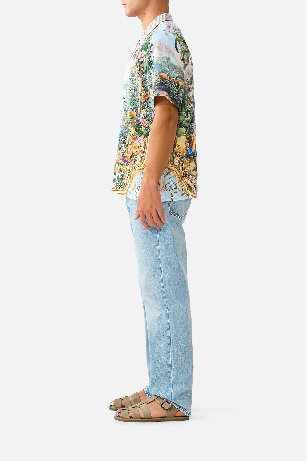 SHORT SLEEVE CABANA SHIRT SISI SOCIETY