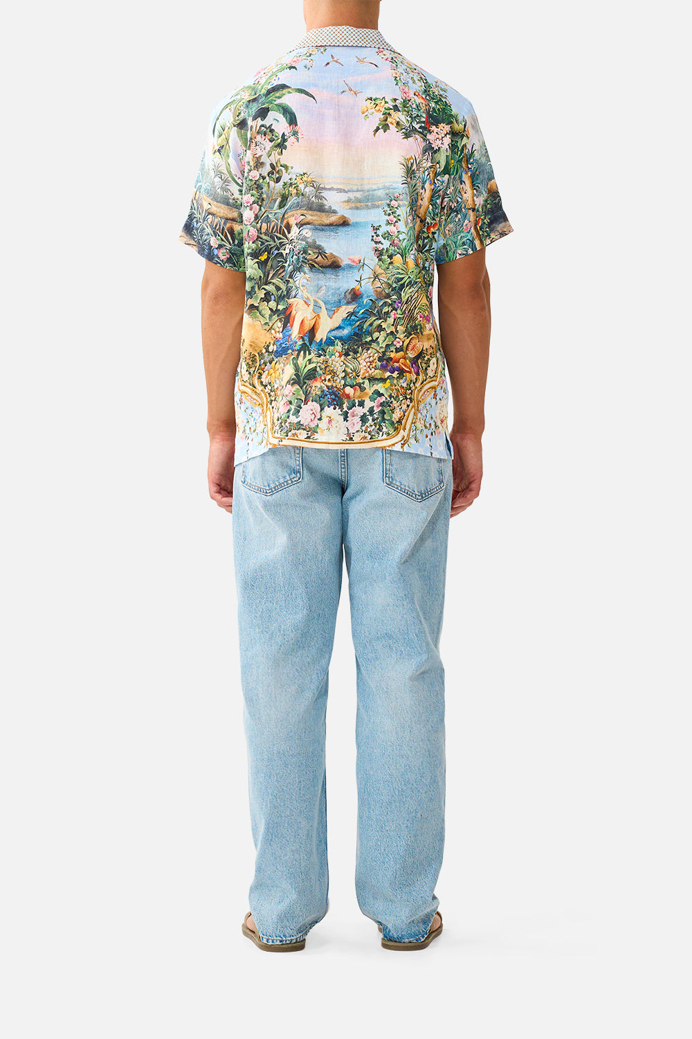 SHORT SLEEVE CABANA SHIRT SISI SOCIETY