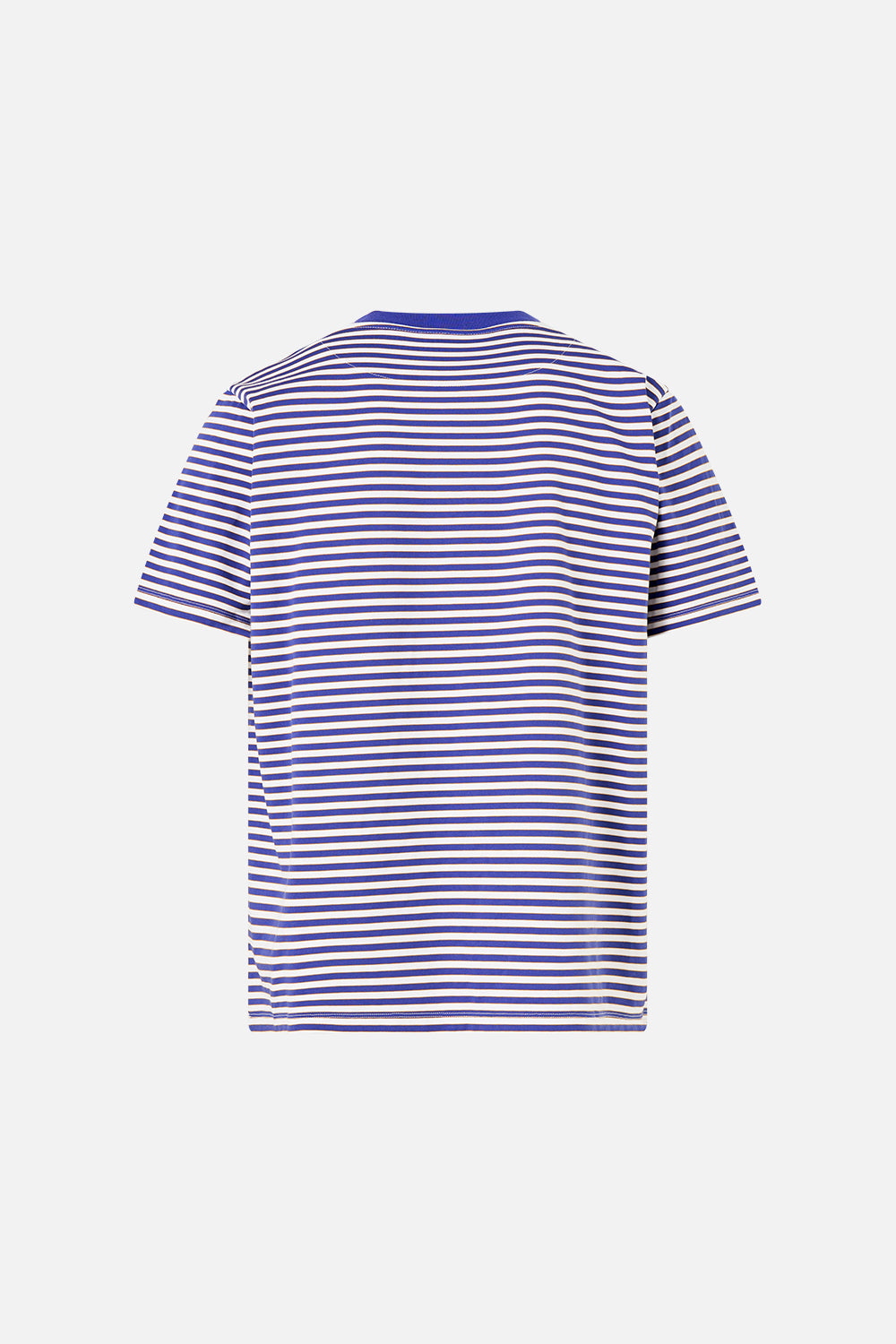 The CAMILLA Relaxed Heavyweight Crew Neck Tee The Porcelain Parlour in our The Porcelain Parlour print.